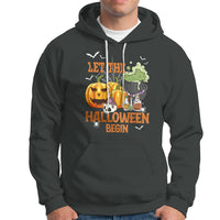 Halloween Hoodie Let The Halloween Begin Scary Pumpkin Halloween Costume - Wonder Print Shop
