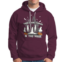 Halloween Hoodie There's Some Horrors In This House Ghosts Pumpkin Halloween - Wonder Print Shop