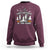 Halloween Sweatshirt There's Some Horrors In This House Ghosts Pumpkin Halloween - Wonder Print Shop