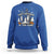 Halloween Sweatshirt There's Some Horrors In This House Ghosts Pumpkin Halloween - Wonder Print Shop