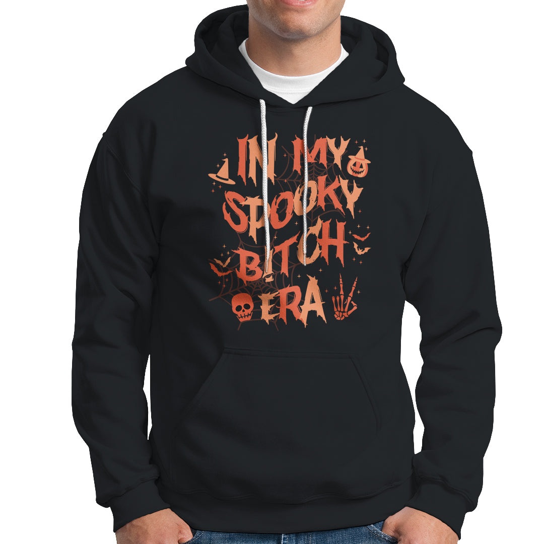 Halloween Hoodie In My Spooky Bitch Era Halloween Costumes Pumpkin Season - Wonder Print Shop