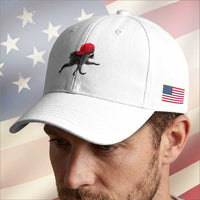 Funny Jimothy Raccoon Wearing Red Cap Graphic Baseball Cap Viral Seattle Trash Panda Feral Legend