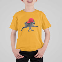 Funny Jimothy Raccoon Wearing Red Cap Graphic T Shirt For Kid Viral Seattle Trash Panda Feral Legend