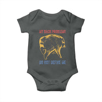 Funny Jimothy Meme Back Pain Humor Baby Onesie My Back Problems Do Not Define Me Viral Seattle Raccoon