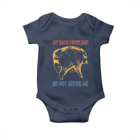 Funny Jimothy Meme Back Pain Humor Baby Onesie My Back Problems Do Not Define Me Viral Seattle Raccoon