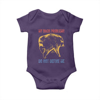 Funny Jimothy Meme Back Pain Humor Baby Onesie My Back Problems Do Not Define Me Viral Seattle Raccoon