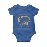 Funny Jimothy Meme Back Pain Humor Baby Onesie My Back Problems Do Not Define Me Viral Seattle Raccoon