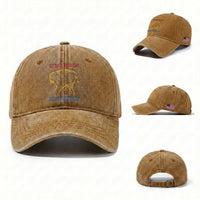 Funny Jimothy Meme Back Pain Humor Washed Cotton Baseball Cap My Back Problems Do Not Define Me Viral Seattle Raccoon
