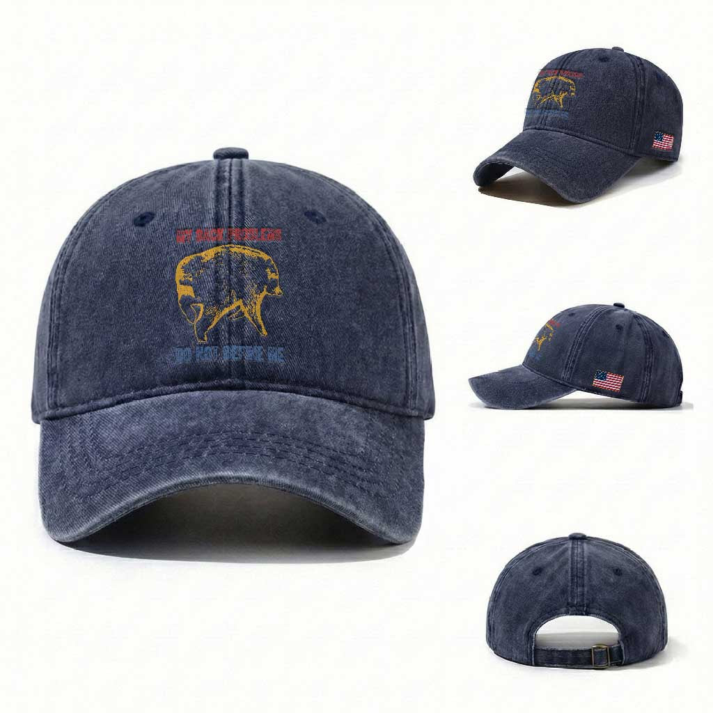 Funny Jimothy Meme Back Pain Humor Washed Cotton Baseball Cap My Back Problems Do Not Define Me Viral Seattle Raccoon