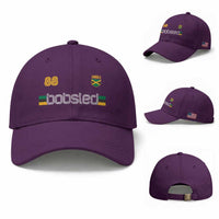 Jamaica Bobsled 1988 Sports Jersey Style Baseball Cap Retro Winter Games Team Island Jamaican Pride