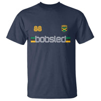 Jamaica Bobsled 1988 Sports Jersey Style T Shirt Retro Winter Games Team Island Jamaican Pride