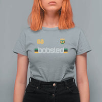 Jamaica Bobsled 1988 Sports Jersey Style T Shirt For Women Retro Winter Games Team Island Jamaican Pride