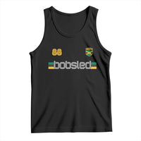 Jamaica Bobsled 1988 Sports Jersey Style Tank Top Retro Winter Games Team Island Jamaican Pride