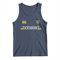 Jamaica Bobsled 1988 Sports Jersey Style Tank Top Retro Winter Games Team Island Jamaican Pride