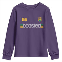 Jamaica Bobsled 1988 Sports Jersey Style Youth Sweatshirt Retro Winter Games Team Island Jamaican Pride