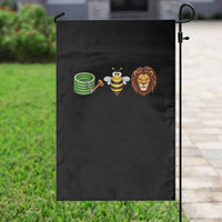 Hose Bee Lion Meme Slang Funny Wordplay Pun Graphic Garden Flag