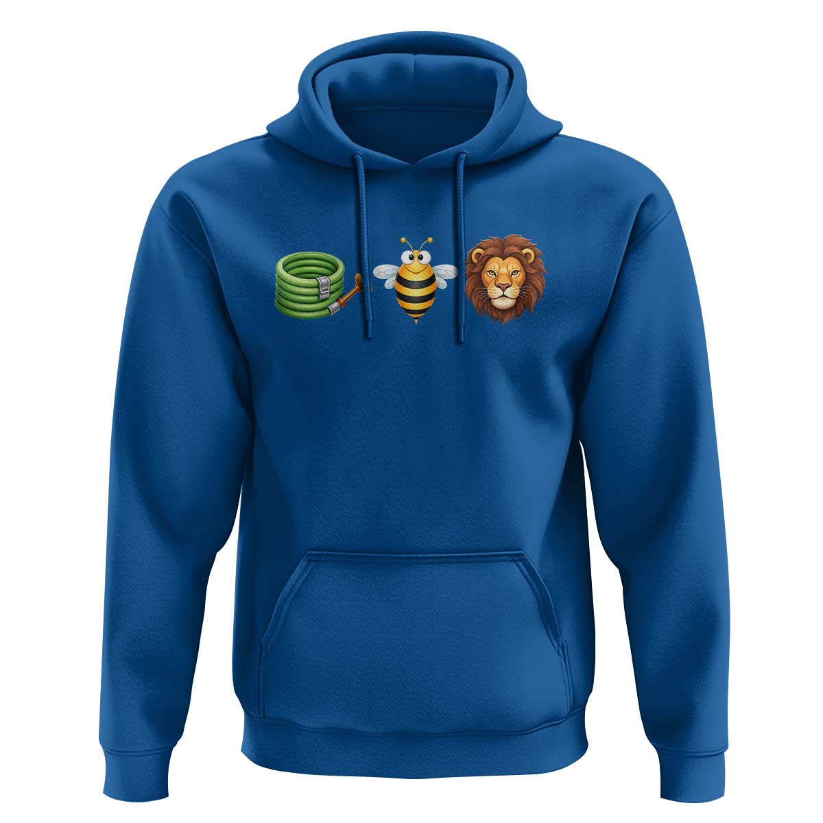 Hose Bee Lion Meme Slang Funny Wordplay Pun Graphic Hoodie