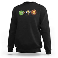 Hose Bee Lion Meme Slang Funny Wordplay Pun Graphic Sweatshirt
