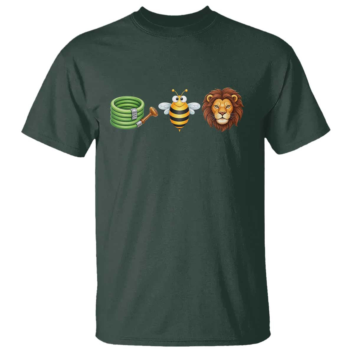 Hose Bee Lion Meme Slang Funny Wordplay Pun Graphic T Shirt