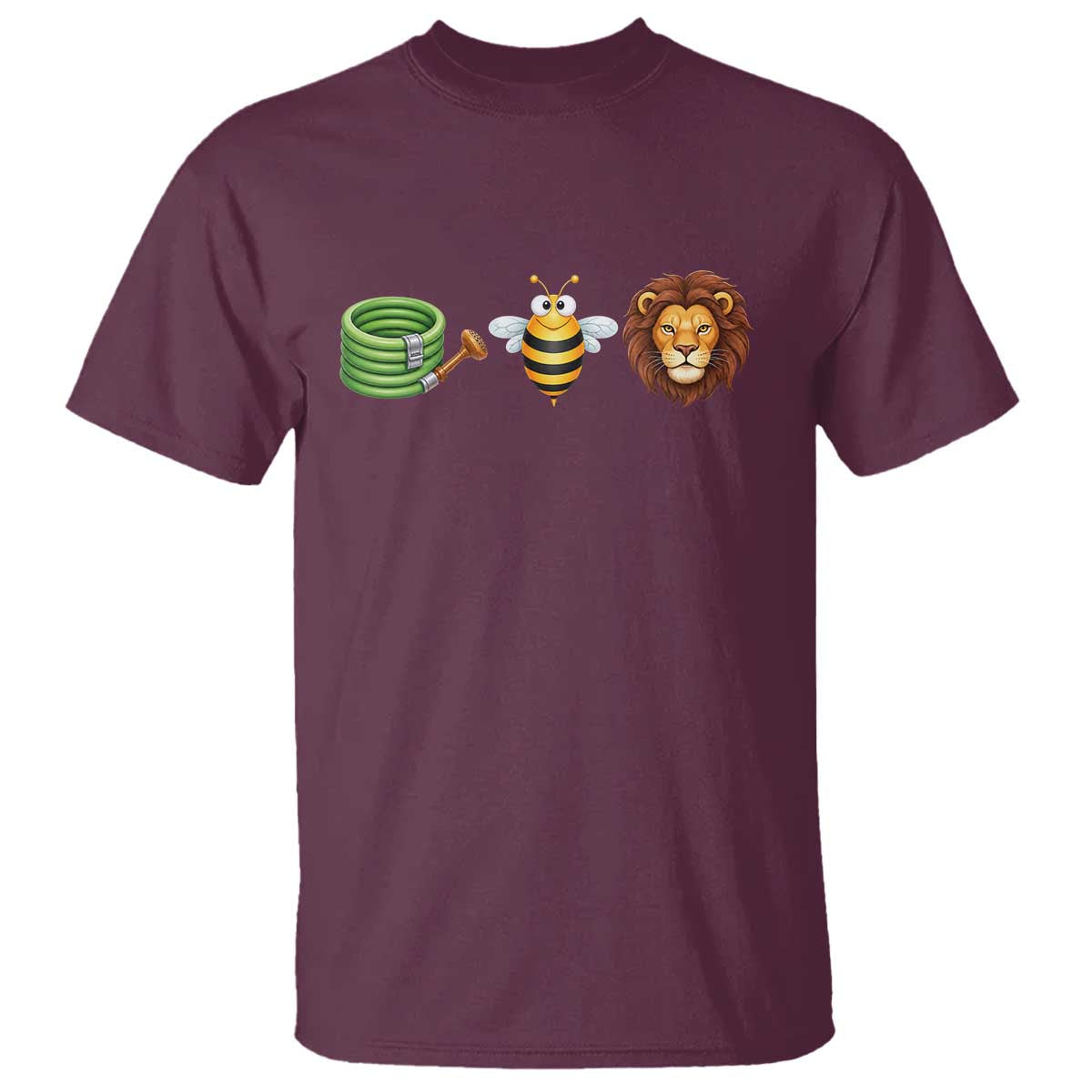 Hose Bee Lion Meme Slang Funny Wordplay Pun Graphic T Shirt