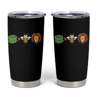 Hose Bee Lion Meme Slang Funny Wordplay Pun Graphic Tumbler Cup