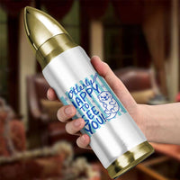 Cute Otter Pun Back To School Retro Preppy Bullet Tumbler Otterly Happy To See You