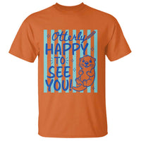 Cute Otter Pun Back To School Retro Preppy T Shirt Otterly Happy To See You