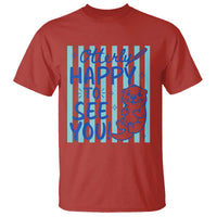 Cute Otter Pun Back To School Retro Preppy T Shirt Otterly Happy To See You