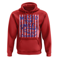 Cute Crocodile Pun Back To School Retro Preppy Hoodie Missed Your Smile Crocodile