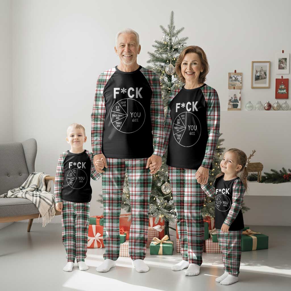 Funny Fuck Profanity Pie Chart You Off It This Shit That Plaid Pajama Set Sarcastic Anti Social Office Humor