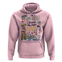 I Survived My Trip To NYC Iconic Symbols Graphic Hoodie Funny New York City Travel Humor Vacation Souvernir