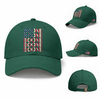 Boone Name Lover American Flag USA Stars Stripes Baseball Cap