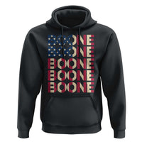 Boone Name Lover American Flag USA Stars Stripes Hoodie