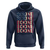 Boone Name Lover American Flag USA Stars Stripes Hoodie