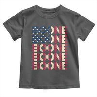 Boone Name Lover American Flag USA Stars Stripes Toddler T Shirt