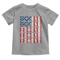 Boone Name Lover American Flag USA Stars Stripes Toddler T Shirt