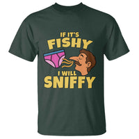 Funny Adult Humor Underwear Sniff Graphic T Shirt If It is Fishy I Will Sniffy Innuendo Absurdist Meme