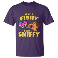 Funny Adult Humor Underwear Sniff Graphic T Shirt If It is Fishy I Will Sniffy Innuendo Absurdist Meme
