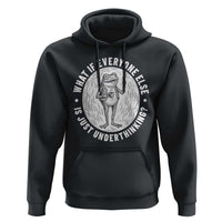 Funny Vintage Relaxed Frog Drinking Coffee Meme Hoodie Wish I Lacked Critical Thinking Skills You All Seem So Happy
