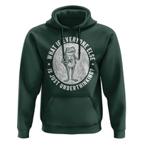 Funny Vintage Relaxed Frog Drinking Coffee Meme Hoodie Wish I Lacked Critical Thinking Skills You All Seem So Happy