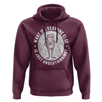 Funny Vintage Relaxed Frog Drinking Coffee Meme Hoodie Wish I Lacked Critical Thinking Skills You All Seem So Happy