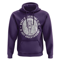 Funny Vintage Relaxed Frog Drinking Coffee Meme Hoodie Wish I Lacked Critical Thinking Skills You All Seem So Happy
