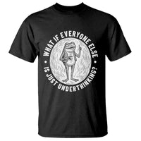 Funny Vintage Relaxed Frog Drinking Coffee Meme T Shirt Wish I Lacked Critical Thinking Skills You All Seem So Happy