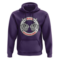 Proud Disappointment Skeleton Middle Finger Hoodie Edgy Sarcastic Rebel Attitude Family Black Sheep Humor