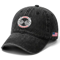 Proud Disappointment Skeleton Middle Finger Washed Cotton Baseball Cap Edgy Sarcastic Rebel Attitude Family Black Sheep Humor