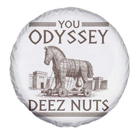 Funny Trojan Horse You Odyssey Deez Nuts Spare Tire Cover Offensive Adult Humor Greek Mythology Humor