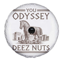 Funny Trojan Horse You Odyssey Deez Nuts Spare Tire Cover Offensive Adult Humor Greek Mythology Humor