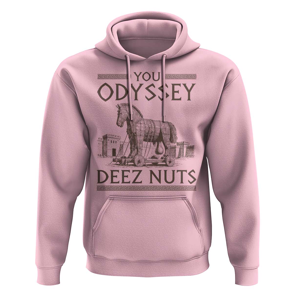 Funny Trojan Horse You Odyssey Deez Nuts Hoodie Offensive Adult Humor Greek Mythology Humor