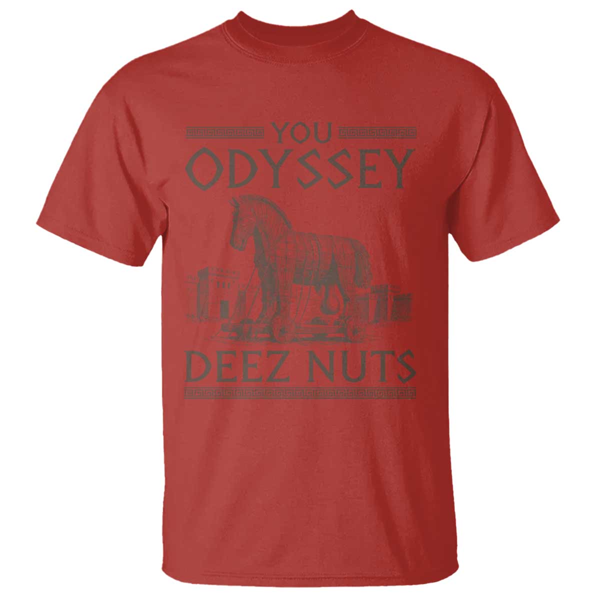 Funny Trojan Horse You Odyssey Deez Nuts T Shirt Offensive Adult Humor Greek Mythology Humor