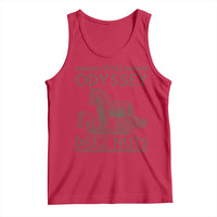 Funny Trojan Horse You Odyssey Deez Nuts Tank Top Offensive Adult Humor Greek Mythology Humor
